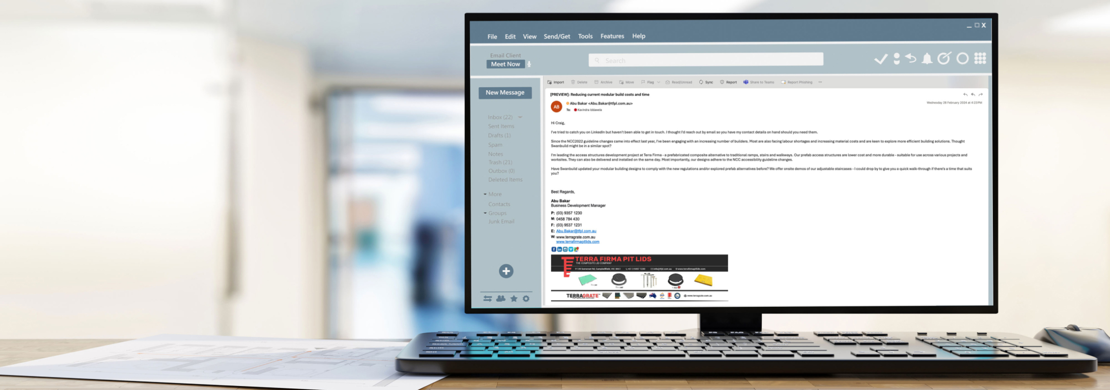 align.me case study featured image - Terra Firma Email Outbound