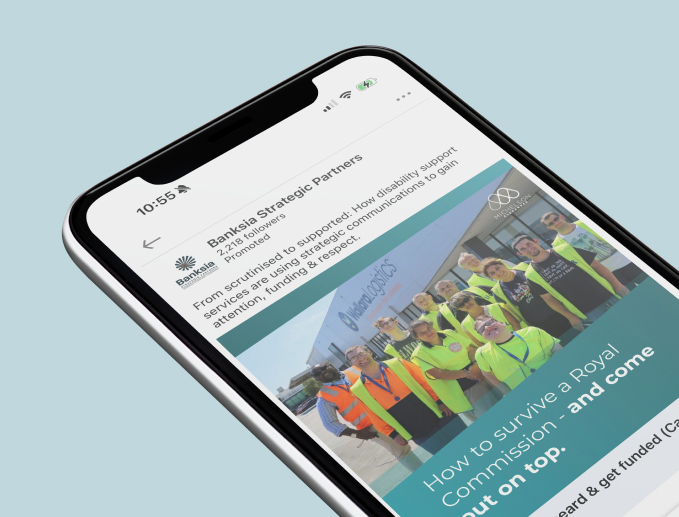 align.me project - Banksia Linkedin Ads Design